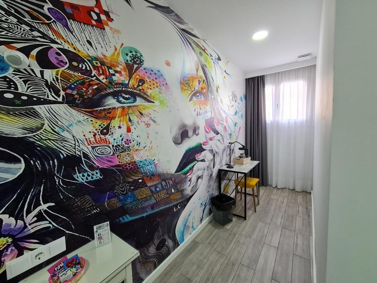 Huelva Art Hotel Bagian luar foto